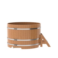 Купель круглая из дуба d=1,50