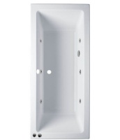 Ванна Riho Lugo VELVET 180x80 с гидромассажем