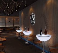 Комплект светящейся мебели Стол+2 стула V5 Комплект светящейся мебели Стол+2 стула V5